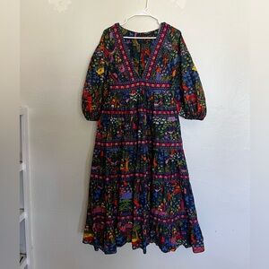 Farm Rio Animal Utopia Midi dress